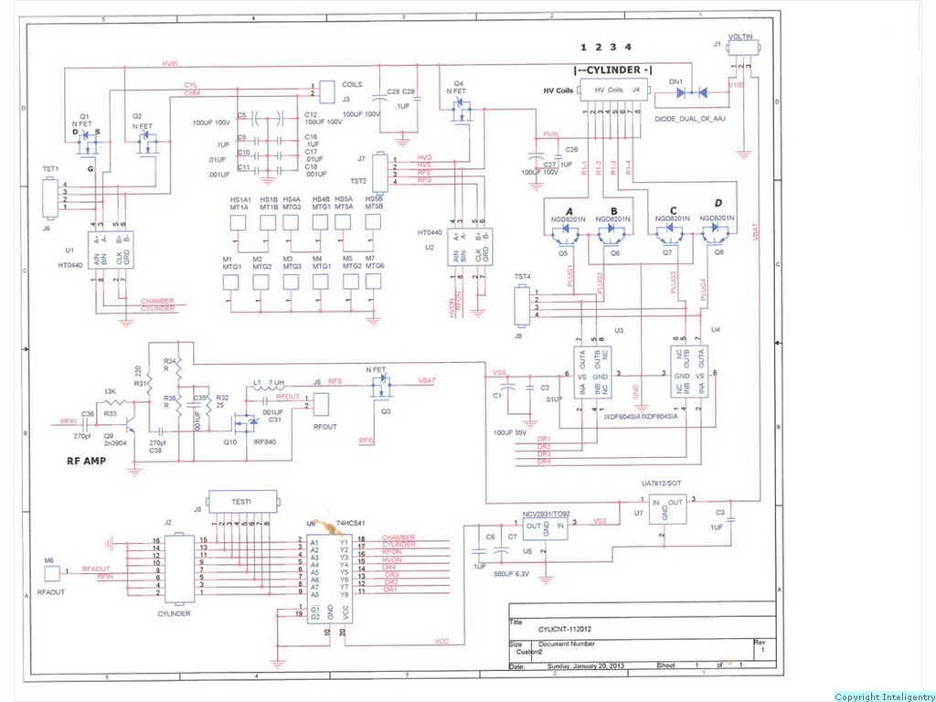 Controller)schematics